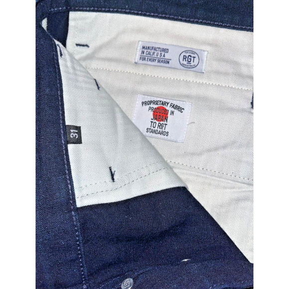 Rogue Territory RGT Jeans 31 x 30 Officers Trouser Japanese Selvedge Button Fly - Picture 7 of 8